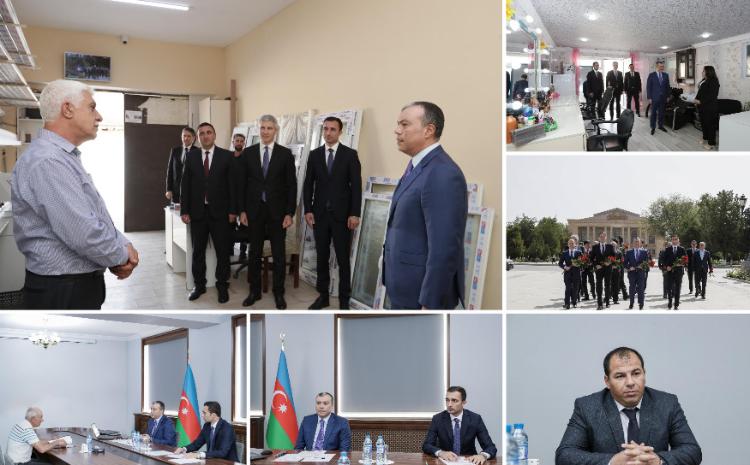 Nazir Sahil Babayev Naxçıvan şəhərində vətəndaşları qəbul edib 