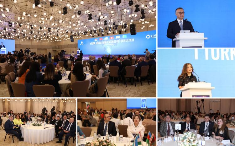 The Minister of Health made a speech at the opening of the 1st Turkic States Cardiology Congress 