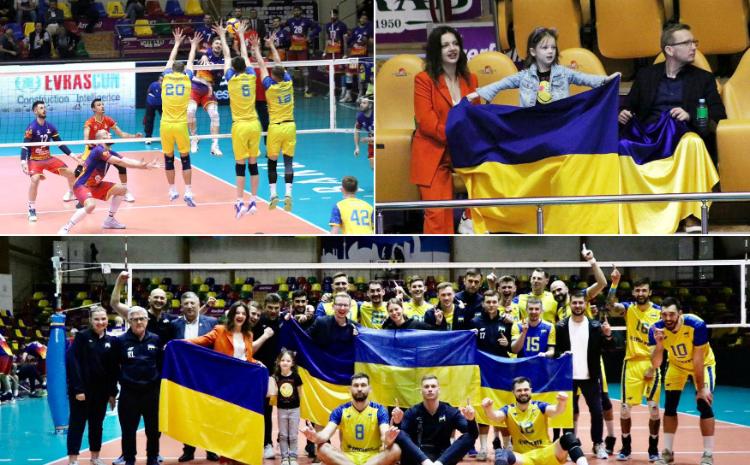 Ukrayna Kişi Voleybol Millisi Rumıniyanı 3:1 Məğlub Edib 