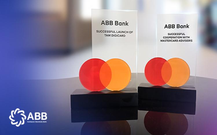 ABB Mastercard-ın 2 mükafatını qazanıb 
