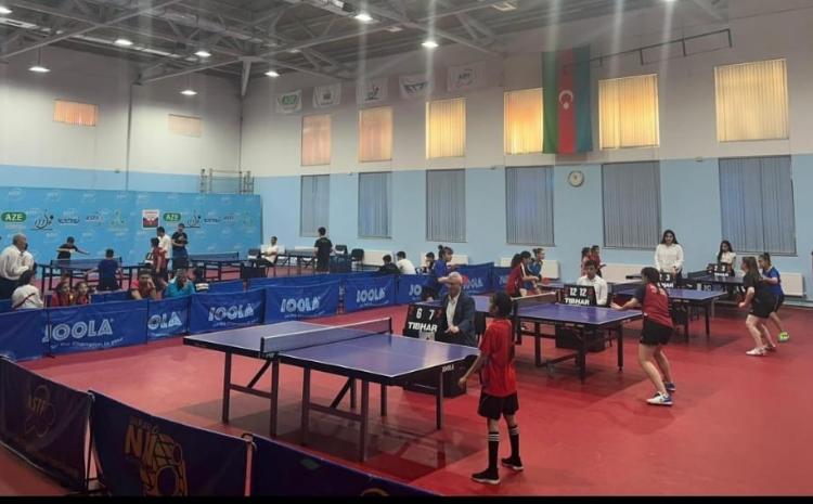 Stolüstü tennis üzrə ölkə birinciliyi başlanıb 