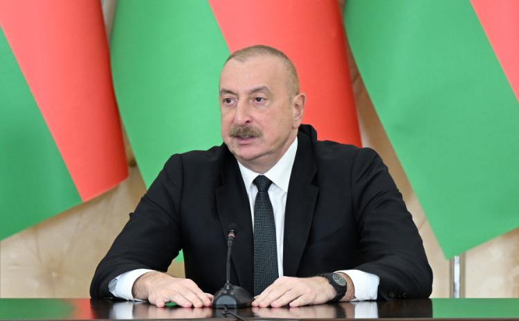 Prezident İlham Əliyev: Belarus şirkətlərini azad olunmuş ərazilərin bərpası prosesinə fəal qoşulmağa dəvət edirik 