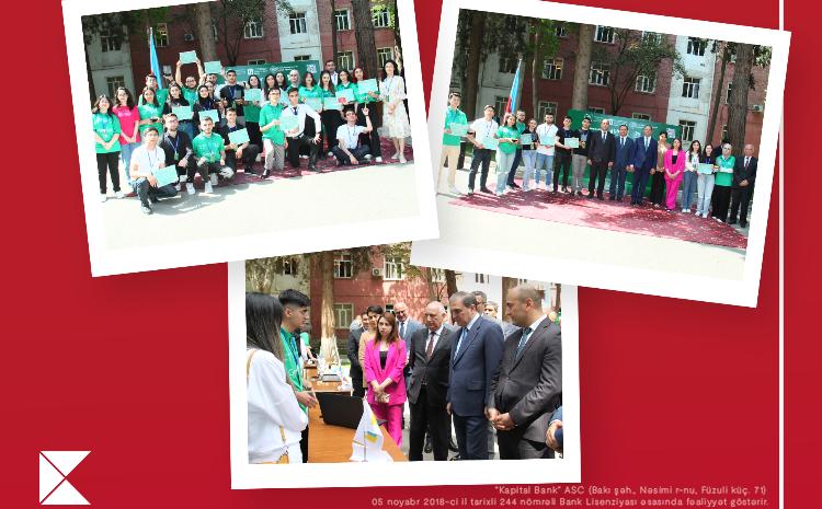 GreenTech startup and sustainable technologies competition held with Kapital Bank's support 