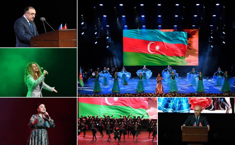 Türkiyədə Azərbaycanın milli bayramları ilə bağlı möhtəşəm tədbir 
