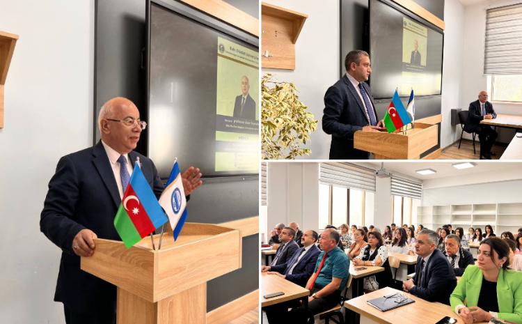 Депутат Анар Искендеров провел мастер-класс в БГУ 