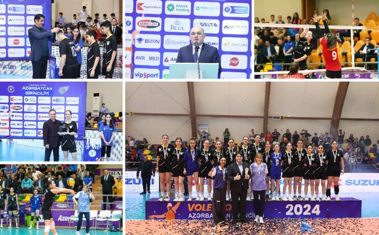 U-16 voleybolçu qız və oğlanların Azərbaycan birinciliyinə yekun vurulub 