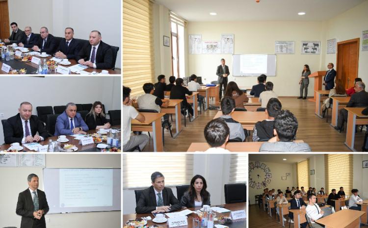 Alman Akademik Mübadilə Xidmətinin Tiflis Regional Ofisinin rəhbəri ADAU-ya səfər edib 