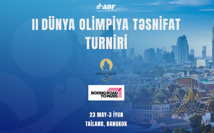 Yığmamız II Dünya Olimpiya Təsnifat Turnirində 9 boksçu ilə təmsil olunacaq 
