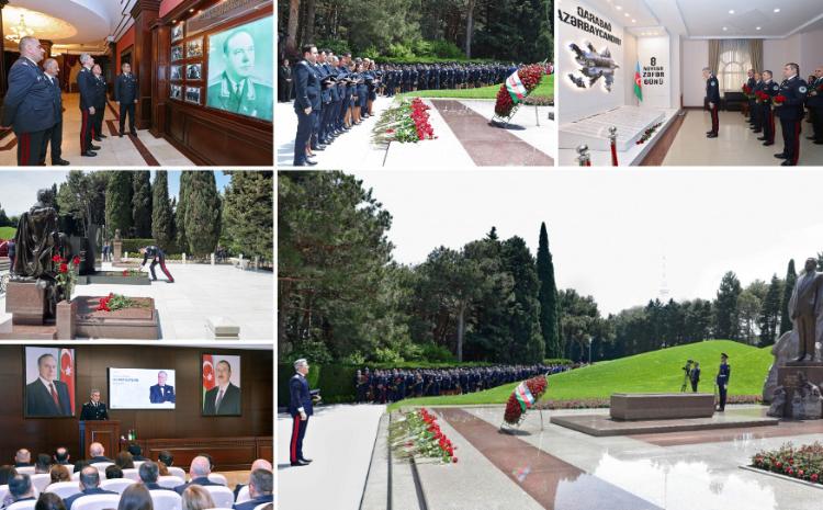 Ulu Öndər Heydər Əliyevin anadan olmasının 101 illiyinə həsr edilmiş tədbir keçirilib 