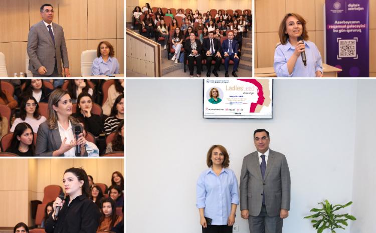 IRIA Chairperson meets with BHOS female students 