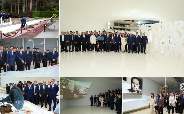 XRİTDX Ulu Öndər Heydər Əliyevin anadan olmasının 101-ci ildönümünü qeyd edib 