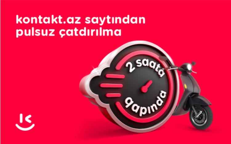 “Kontakt” daha bir yeniliyə imza atır - 2 SAATA QAPINDA XİDMƏTİ