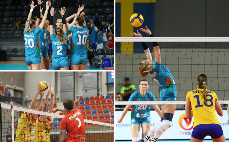 Milli Voleybol komandalarımız Qızıl Avropa Liqasında növbəti oyunlarını keçirdi 