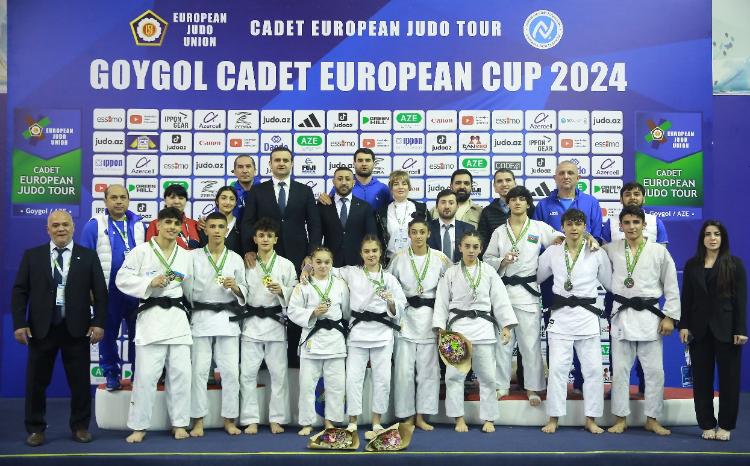 Azərbaycan cüdoçuları Göygol Avropa Kubokunun ilk günündə 10 medal qazandı 