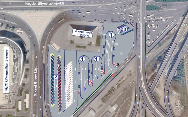 “Koroğlu” metrostansiyasının yanında yeni nəqliyyat mübadilə məntəqəsi yaradılacaq 