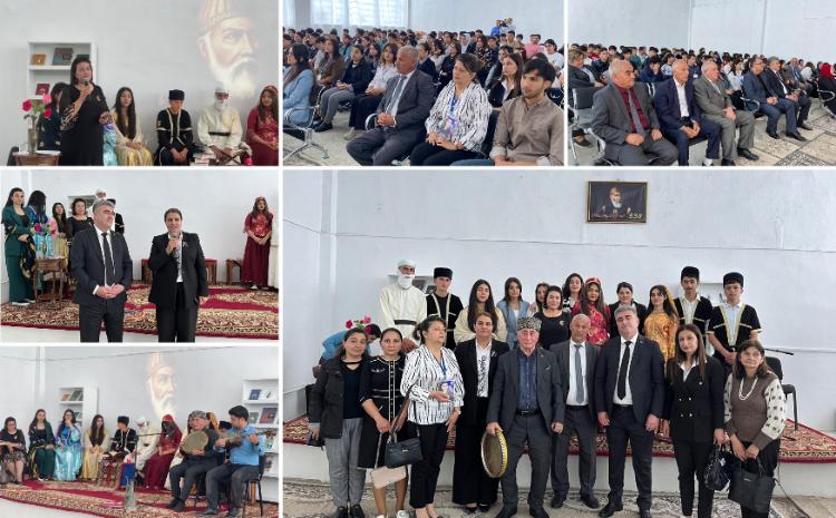 Dahi Azərbaycan şairi Məhəmməd Füzulinin 530 illik yubileyi Kürdəmirdə qeyd olunub 