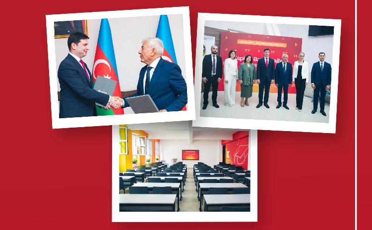 Inauguration ceremony of the "Kapital Bank Room" at Baku Engineering University 