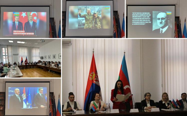 Belqradda 28 May - Müstəqillik Gününə həsr olunmuş elmi-bədii konfrans 