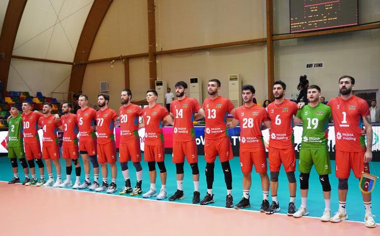 Azərbaycan Voleybol Millisi Qızıl Avropa Liqasının İlk turunu xalsız Başa vurdu 