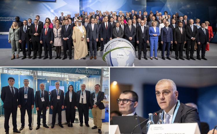 Azərbaycan nümayəndə heyəti Beynəlxalq Nəqliyyat Forumunun Sammitində iştirak edib 