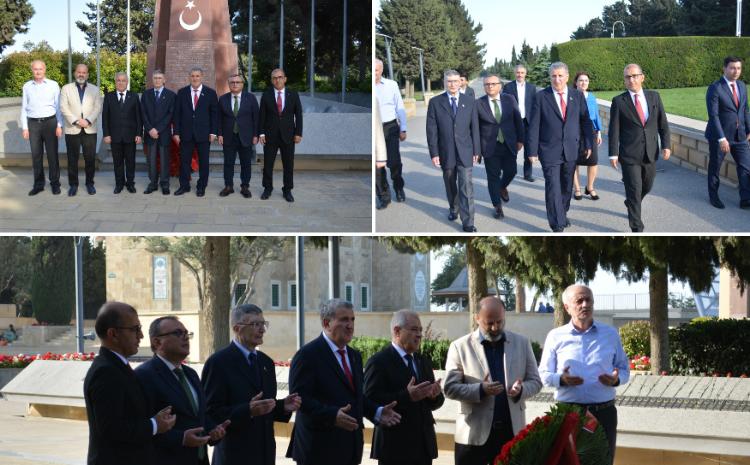 Nobel mükafatı laureatı Aziz Sancar Azərbaycana səfərə gəlib 