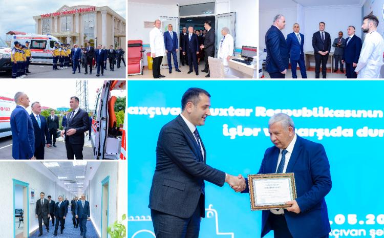 Naxçıvan Muxtar Respublikasının səhiyyə sistemində görülən işlər mövzusunda konfrans keçirilib 