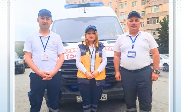 Təcili tibbi yardım briqadası tərəfindən 62 yaşlı şəxs  həyata qaytarılıb 