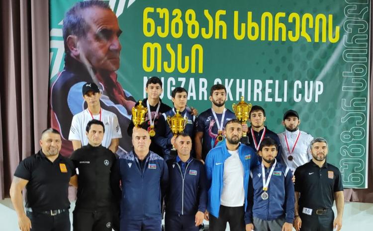 Sərbəst güləşçilər Qoridə 7 medal qazanıb 