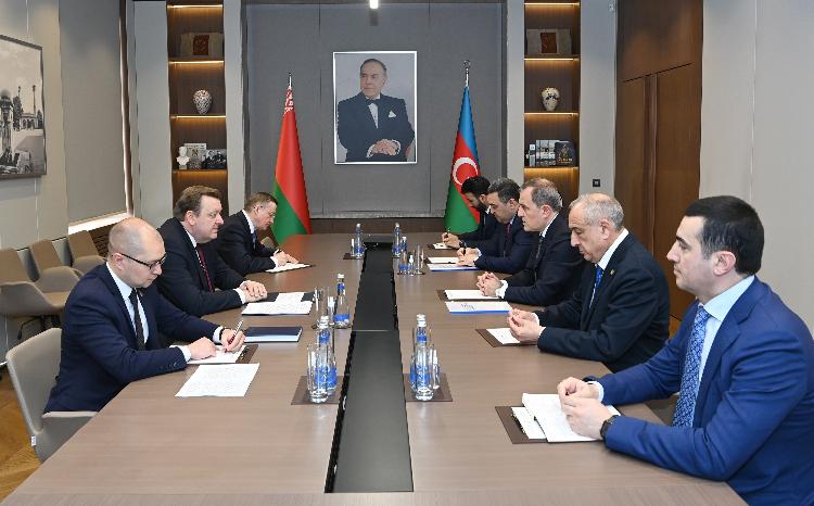 Azərbaycan və Belarus XİN rəhbərlərinin Bakıda görüşü keçirilib 