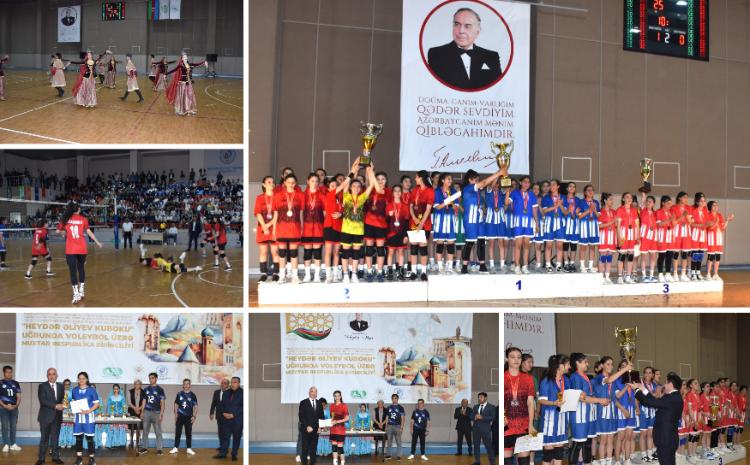Qız voleybolçuların muxtar respublika birinciliyində qalib bəlli olub 