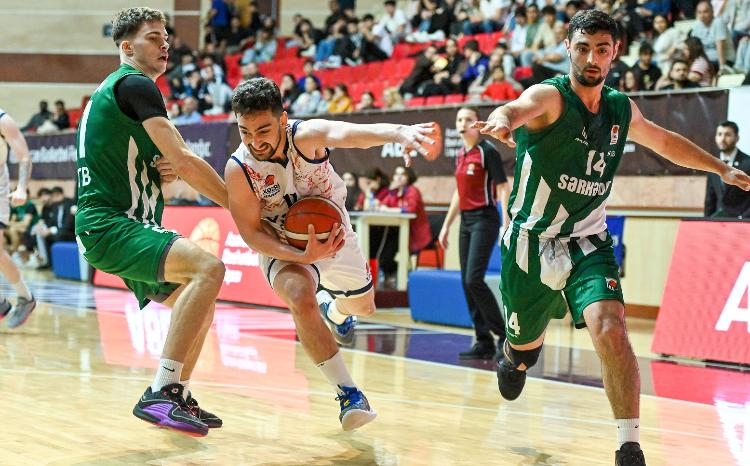 "Xəzri" pley-off 'a böyük hesablı qələbə ilə start verib 