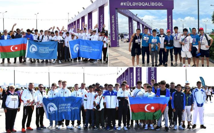 Avarçəkmə Federasiyası “Bakı Marafonu 2024”də iştirak edib 