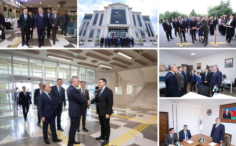 Vəkillər Kollegiyasının rəhbərliyi Naxçıvan ASAN Vəkil Bürosunun açılış mərasimində iştirak edib 