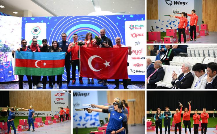 Atıcılıq üzrə 2024 Dünya Kubokunun ilk final yarışı keçirildi 