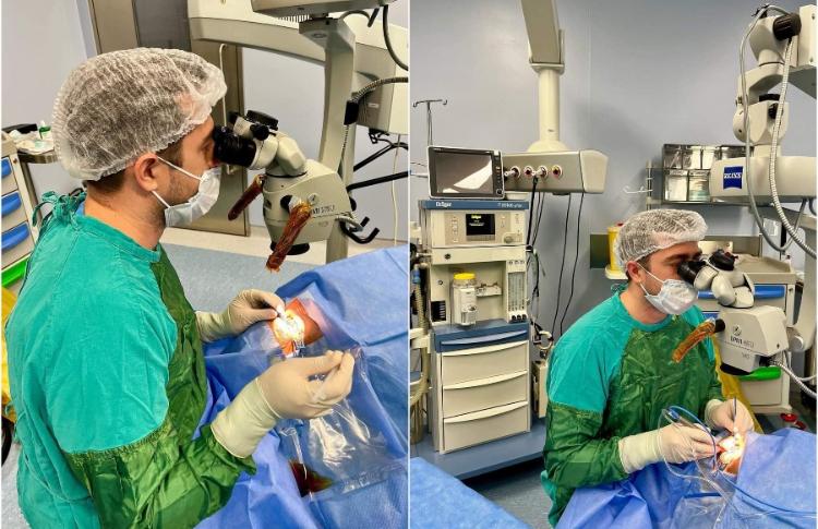 Yeni Klinikada ilk göz əməliyyatı həyata keçirildi 