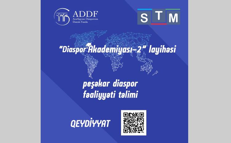 “Diaspor Akademiyası” layihəsinin növbəti təlimləri başlayır 