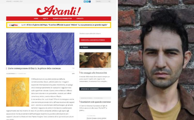 Milan Rəssamlıq Akademiyasının ilk azərbaycanlı məzunu Elay Məmmədovun fərdi sərgisi İtalyan mediasında işıqlandırılıb 