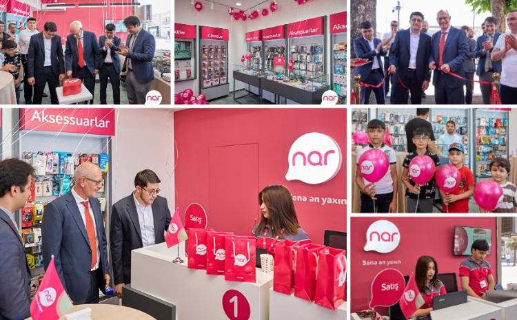 Nar opens new sales and service store in Agstafa 
