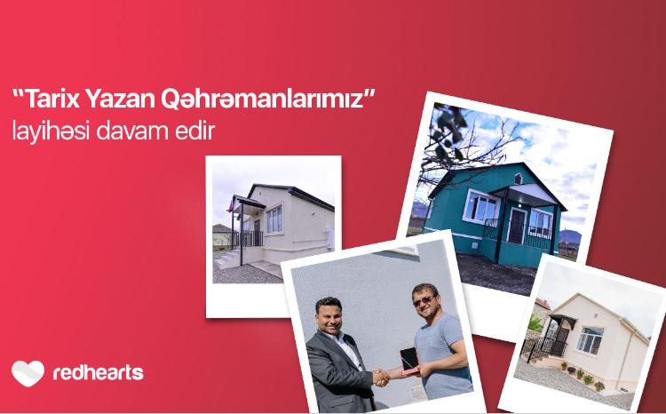 The Red Hearts Foundation’s project to provide individual housing for the families of martyrs and veterans continues 
