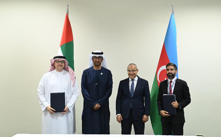 Bakı Enerji Həftəsi çərçivəsində SOCAR və “Masdar” şirkəti arasında üç layihə üzrə Səhmdarlar Sazişi imzalanıb 