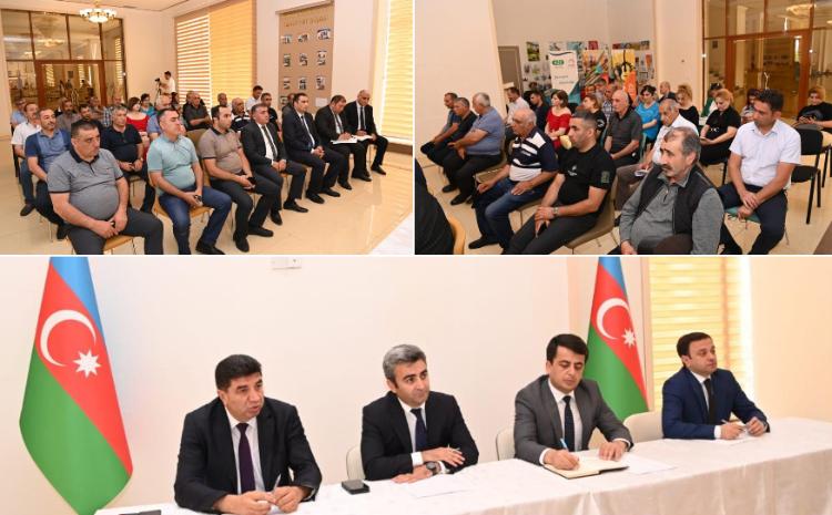“Azərişıq” ASC Göygöldə sahibkarlarla görüş keçirib 
