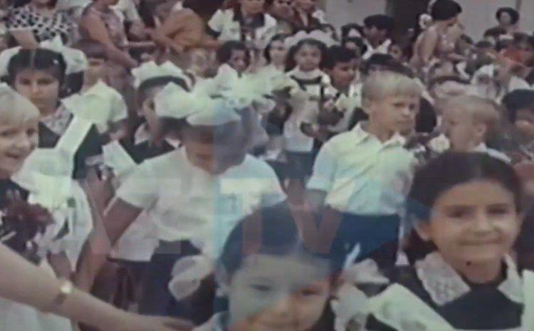 1977-ci ildə məktəblərdə “Son zəng” tədbirləri: AzTV-nin “Qızıl Fond”undan NADİR GÖRÜNTÜLƏR