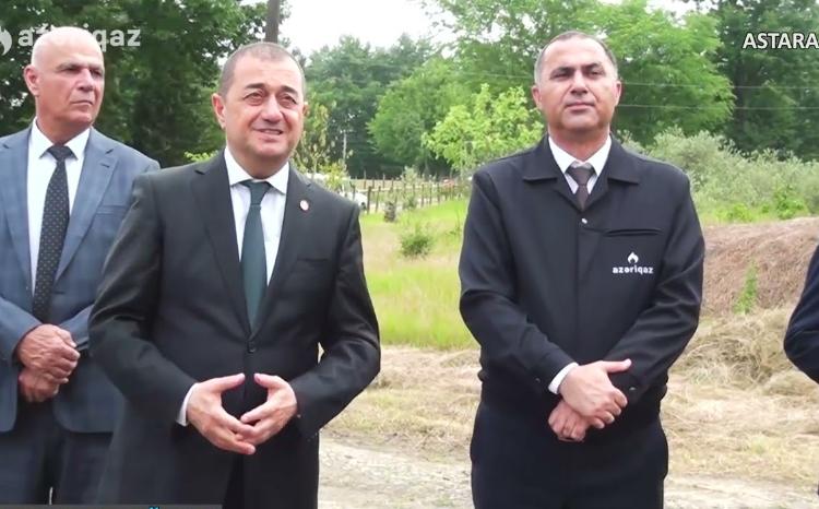 Astara rayonunun daha bir kəndinin qazlaşdırılması işləri yekunlaşıb - VİDEO