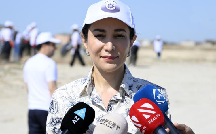 Ombudsman Aparatının və Bakı Şəhər İcra Hakimiyyətinin birgə əməkdaşlığı ilə sahilyanı təmizlik aksiyası keçirilib 
