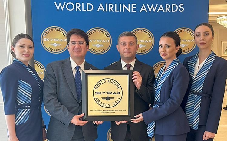 AZAL Once Again Named Best Airline in Central Asia and CIS 