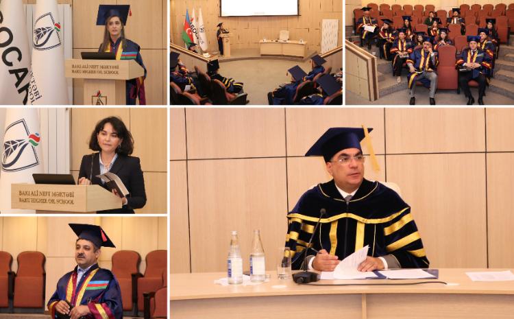 Состоялось заседание Ученого совета Бакинской высшей школы нефти 