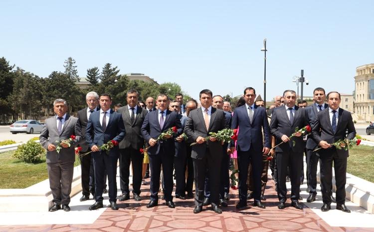 Neftçalada dövlət qulluqçularının peşə bayramı qeyd olunub 