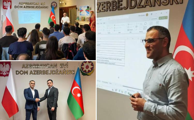 Varşava Azərbaycan Evində karyera təlimi müsbət nəticələr verib 