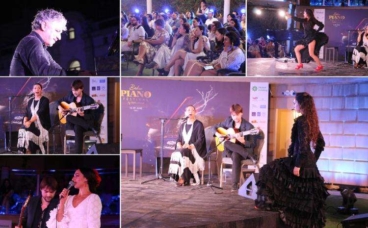 The third Baku Piano Festival opened with a fiery evening of flamenco with dance from the Spanish virtuoso dancer Rebeca Ortega 
