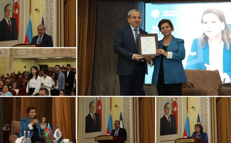 В БГУ состоялась встреча с профессором Махирой Нагыгызы 